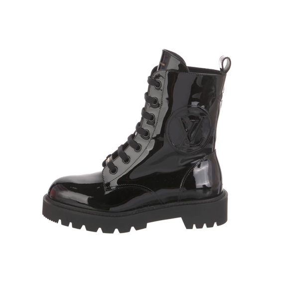 Black combat LV boots new - Picture 6 of 9